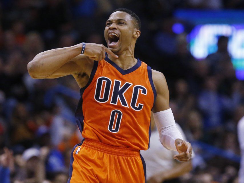 Westbrook logra triple doble y Thunder supera a Kings
