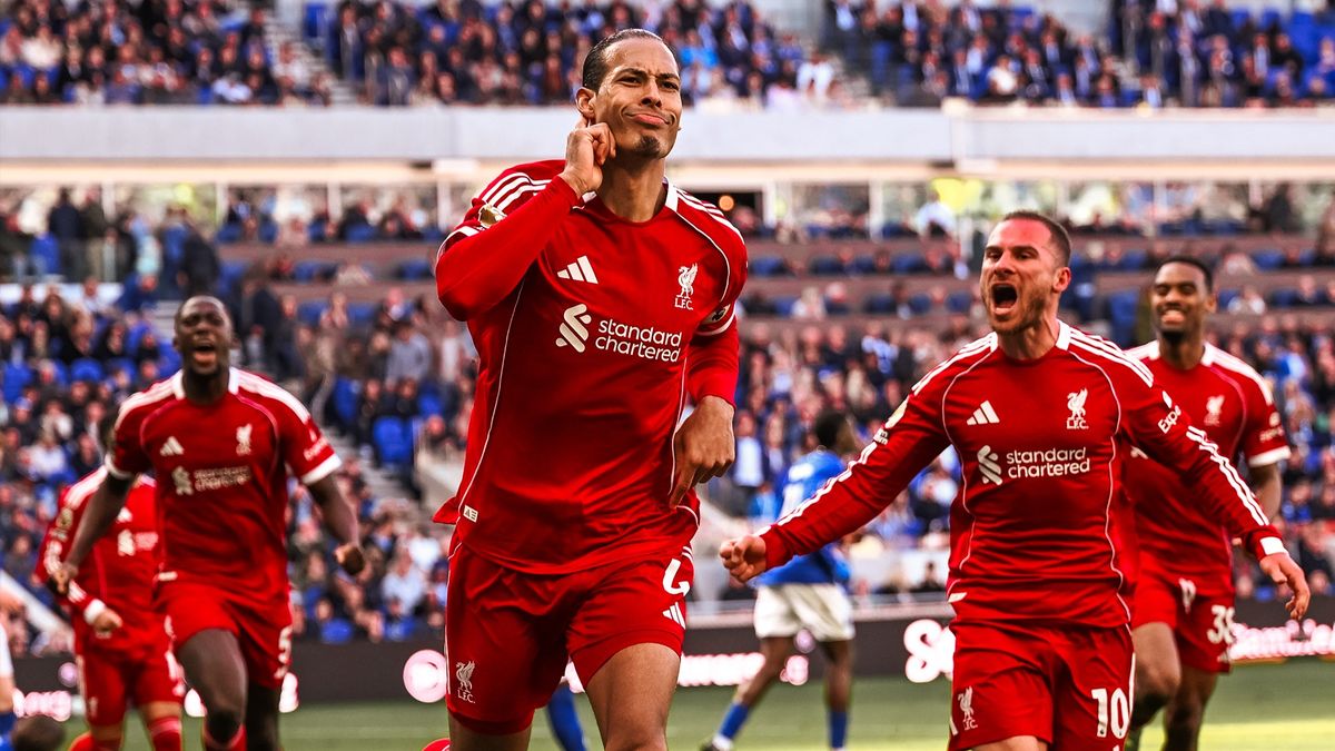 Premier League: Liverpool gana al Everton con gol de Van Dijk Premier League: Liverpool gana al Everton con gol de Van Dijk