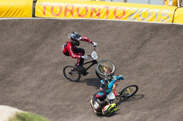 Mariana Pajón, la caída (en la primera curva) del mito