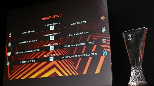 UEFA Europa League: Así quedó el sorteo de cuartos de final