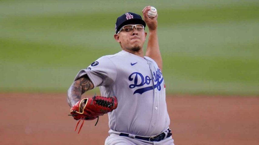 Julio Urías de Los Angeles Dodgers
