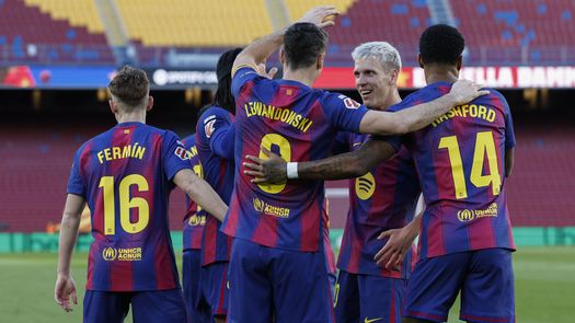 El FC Barcelona golea al Mallorca y continúa liderando El FC Barcelona golea al Mallorca y continúa liderando