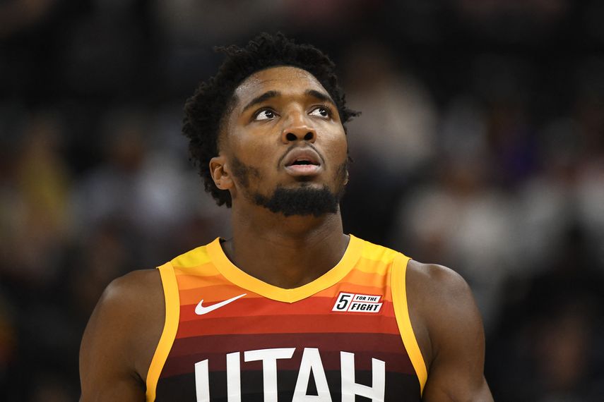 NBA: Donovan Mitchell es baja por lesión en la espalda