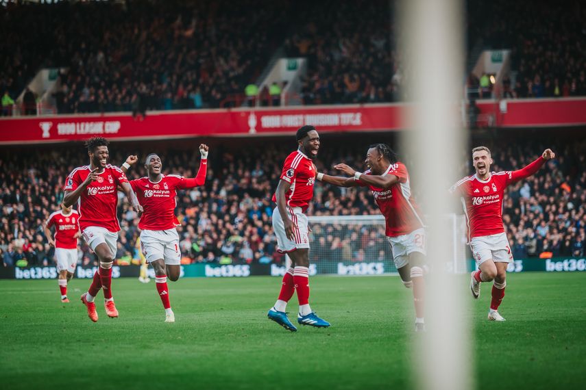 Premier League: Nottingham Forest supera al Aston Villa