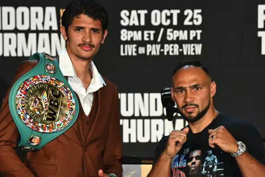 Sebastian Fundora y Keith Thurman superan la báscula