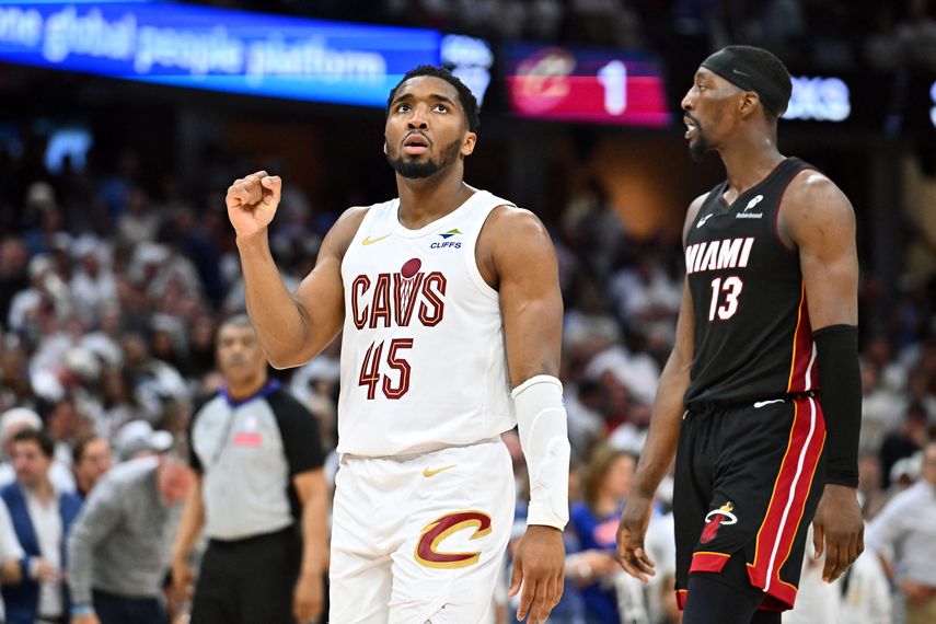 NBA: CAVS de Donovan Mitchell establecen récord de triples en triunfo ante Heat