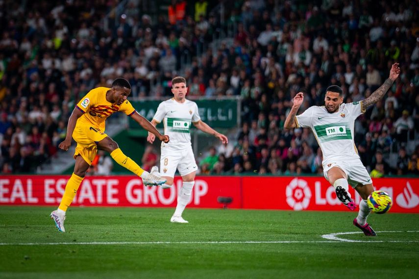 El Barcelona no tuvo piedad del Elche