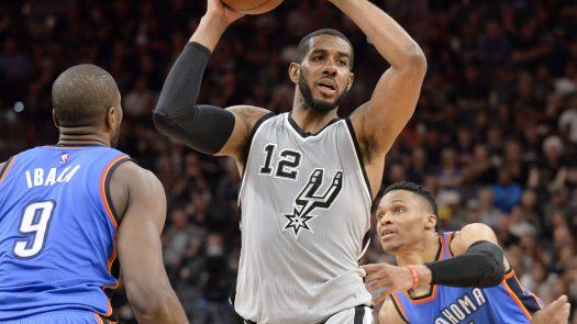 Spurs vencen al Thunder y suman 41 triunfos seguidos en casa