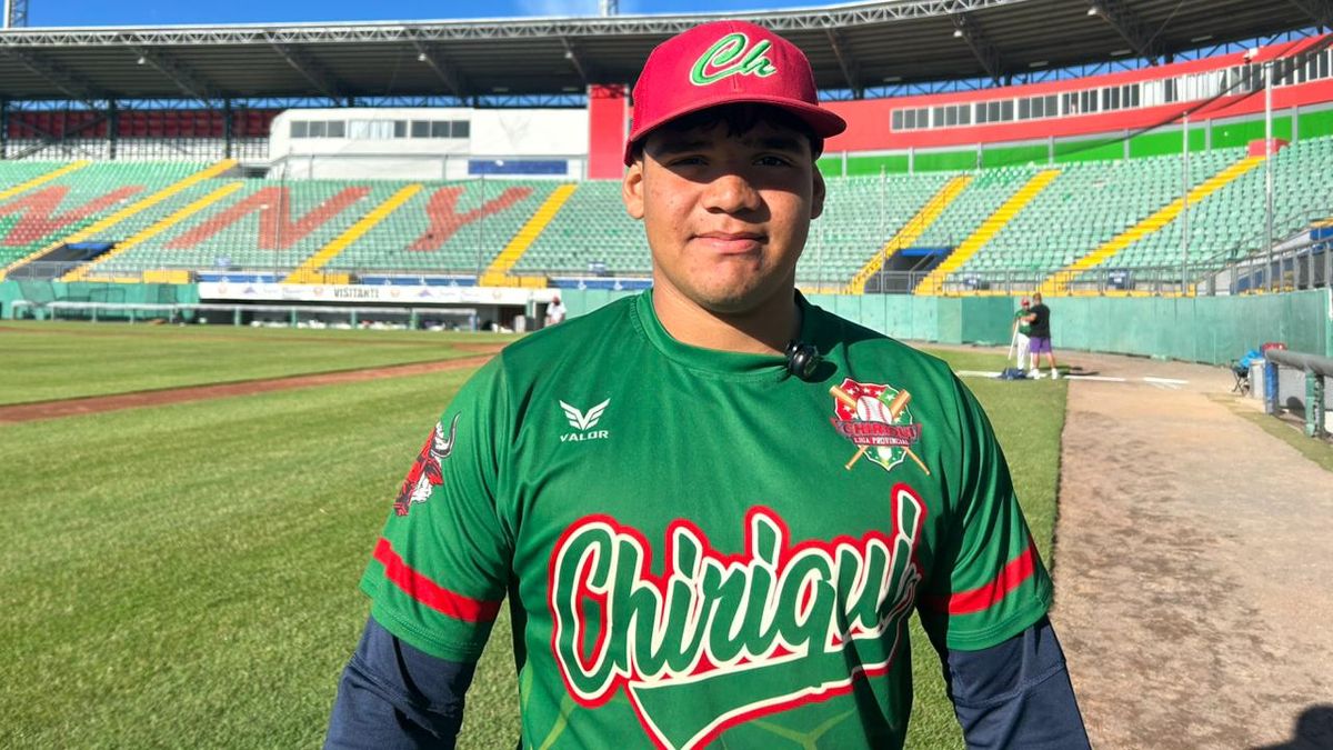 Béisbol Juvenil 2026: Estamos esperando el grito de play ball, Abdiel Hernández de Chiriquí Béisbol Juvenil 2026: Estamos esperando el grito de play ball, Abdiel Hernández de Chiriquí
