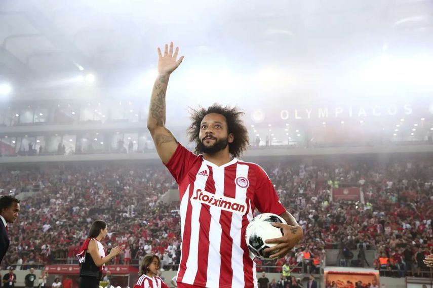 Marcelo rescinde contrato con el Olympiacos