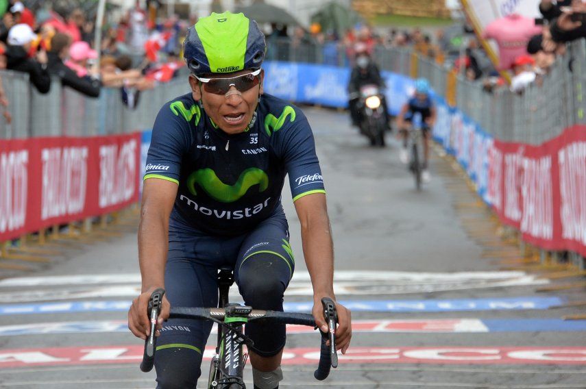 Giro: Quintana gana 19na etapa y aumenta ventaja