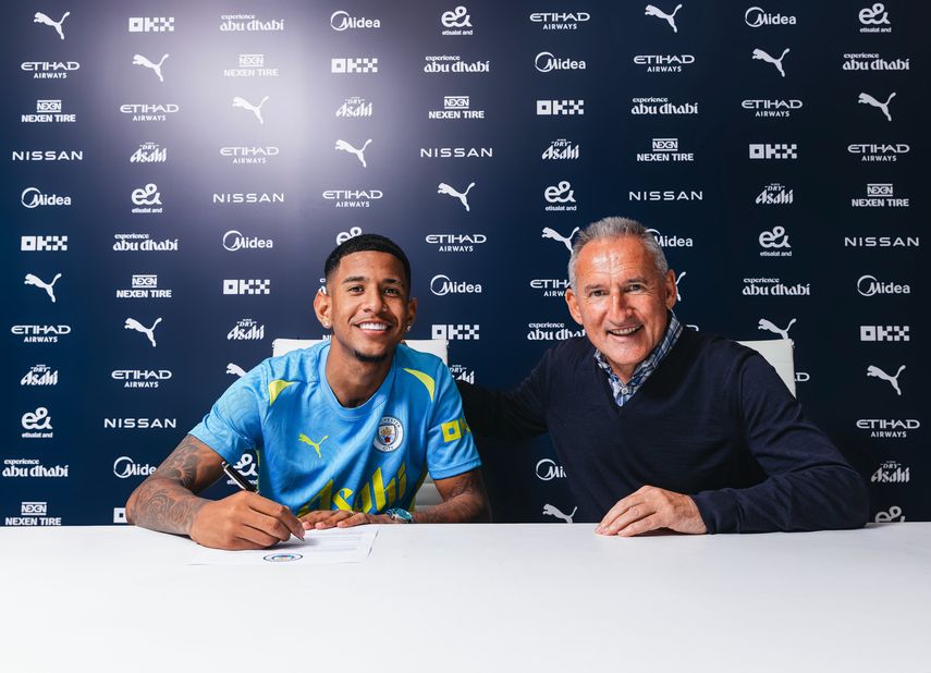 Sávio Moreira es presentado como nuevo fichaje del Manchester City