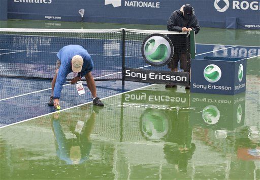 Lluvia aplaza final de torneo de la WTA en Montreal