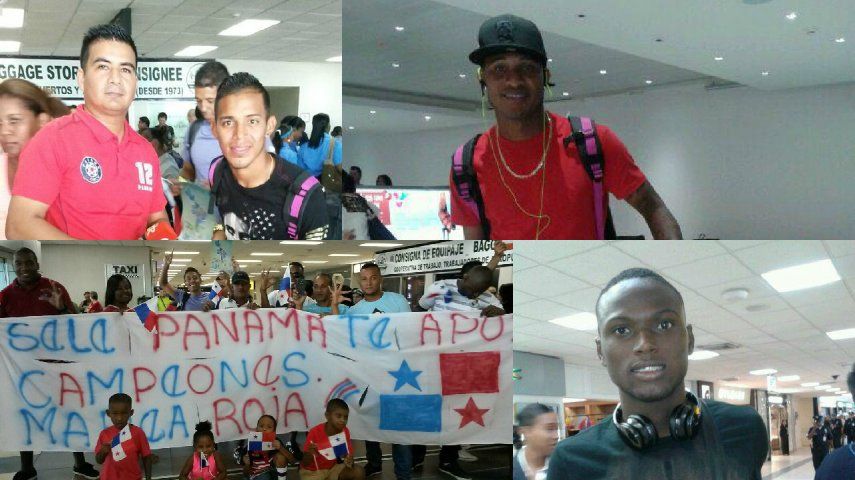 Selección llega a Panamá tras ganar el 3er lugar de la Copa Oro