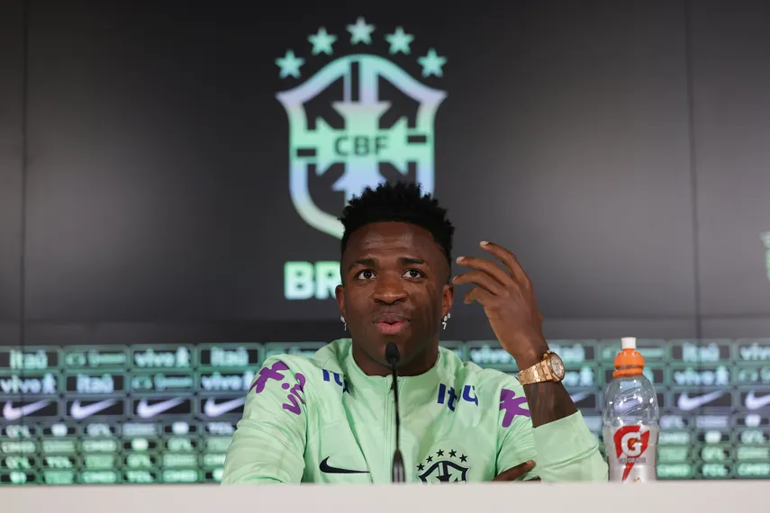 Vinícius Jr: Nuestro mayor objetivo es dentro de un año y medio: colocar a Brasil en la cima