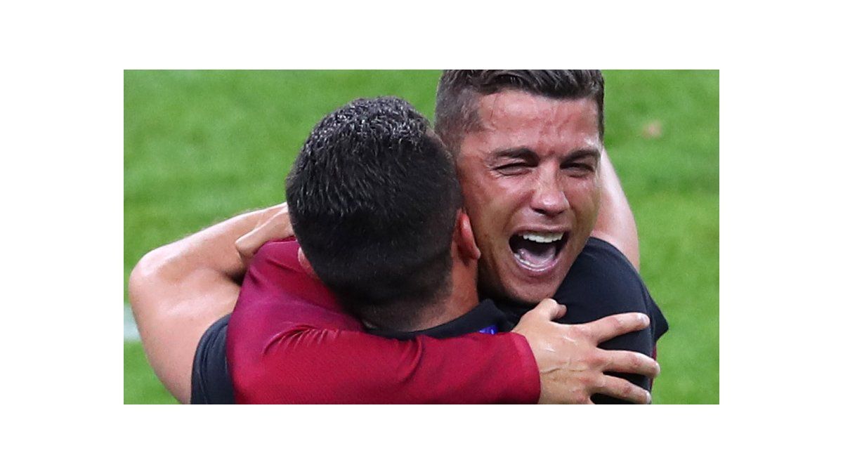 CR7 en la final: De lágrimas de dolor a lágrimas de alegría