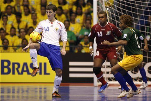 Futsal: Rusia aplasta a las Islas Salomón