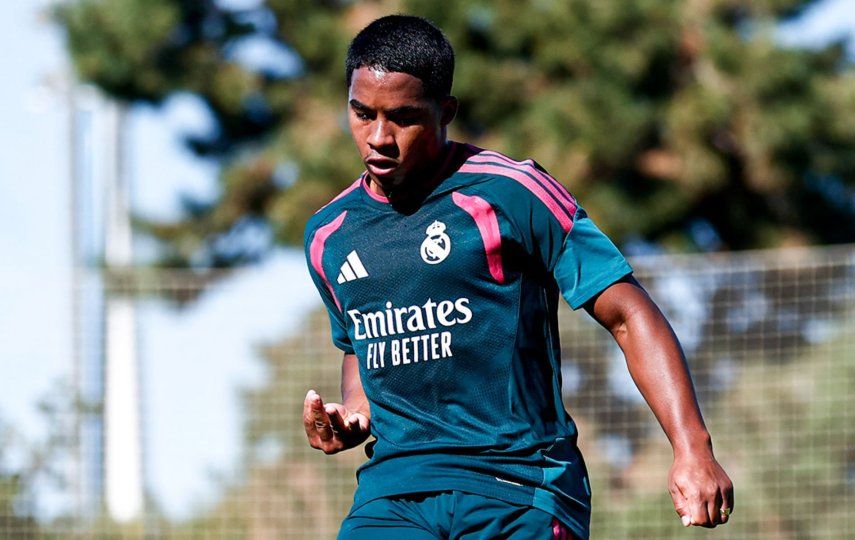 Real Madrid: Endrick y Aurélien Tchouameni trabajaron al margen