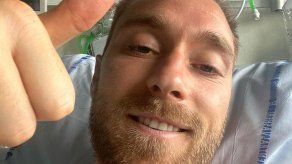 Christian Eriksen desde el hospital