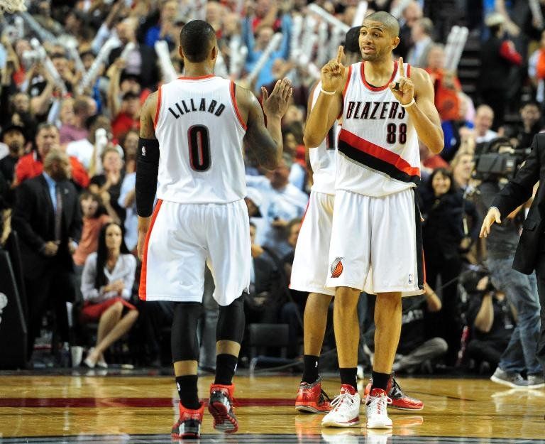 Los Blazers se ponen a un punto de ganar su serie de los playoffs contra los Rockets