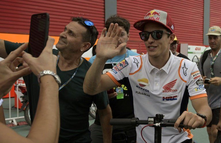Márquez, mejor crono en terceros ensayos libres del GP de Argentina