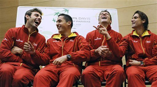 Davis: España comienza defensa del tí­tulo contra Suiza