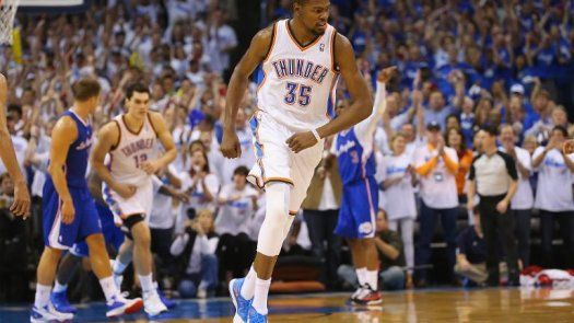 Durant y Westbrook cargan con los Oklahoma para empatar la serie ante Clippers