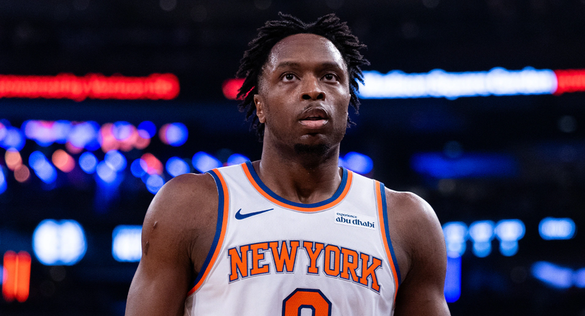 NBA: OG Anunoby de Knicks es baja por lesión en los isquiotibiales