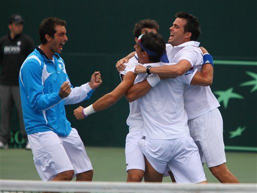 Copa Davis: Chile pierde 4-1 ante Italia