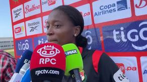 Yarelis Palacio llora de emoción por representar a Panamá Femenina