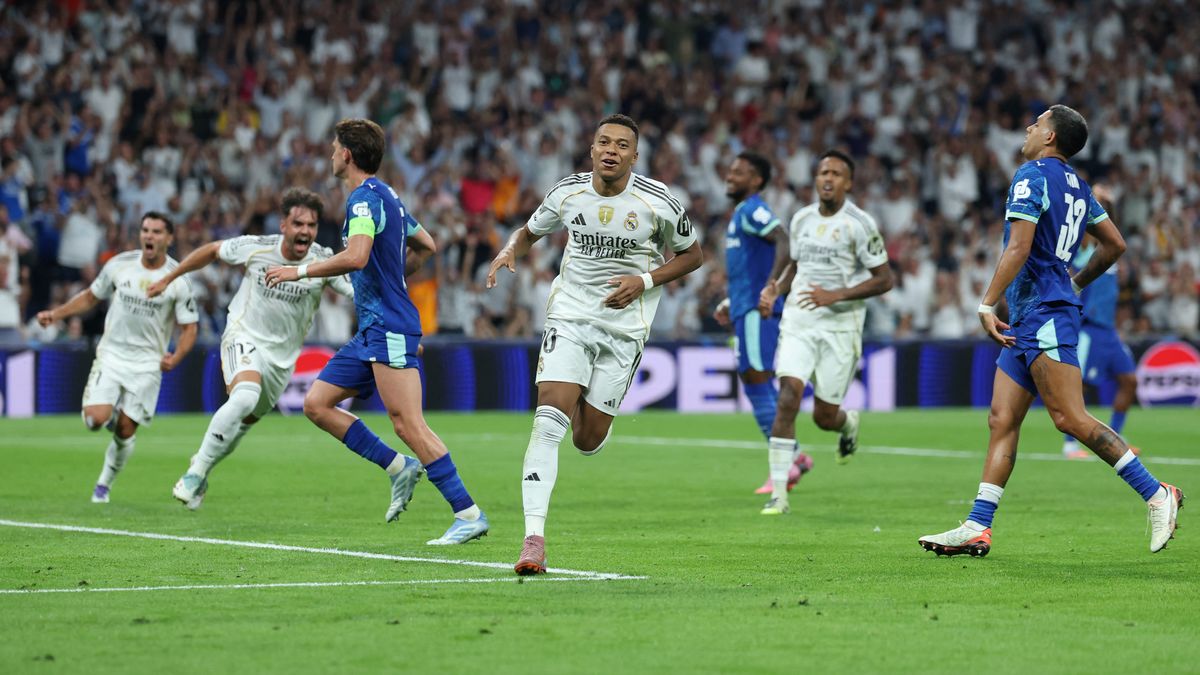 Así le ganó el Real Madrid al Olympique de Marsella en la Champions League