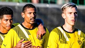 Sébastien Haller con Hat Trick en 8 minutos con el Dortmund