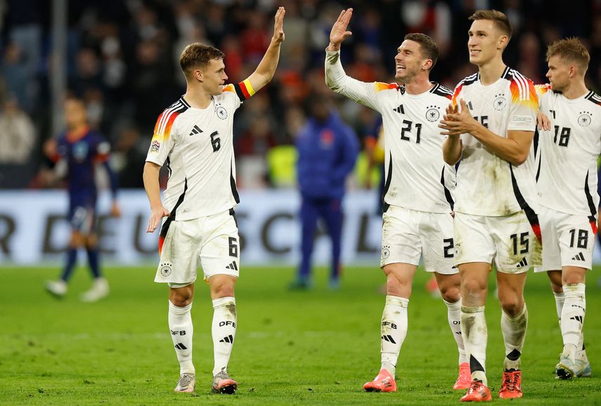 Nations League: Alemania venció por la mínima a Países Bajos