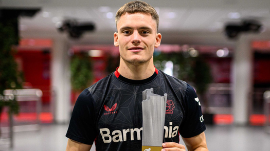 Florian Wirtz fue nombrado como el Jugador de la Temporada en la Bundesliga