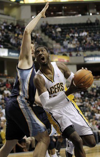 NBA: Grizzlies 104, Pacers 90