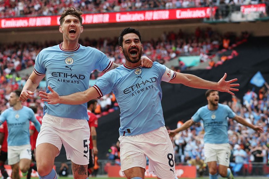 El Manchester City se corona campeón de la FA Cup en Wembley