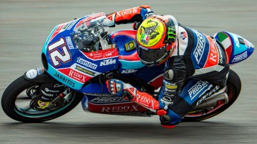 Marco Bezzecchi logra la pole, con Martín segundo, en Moto3 del GP de Austria
