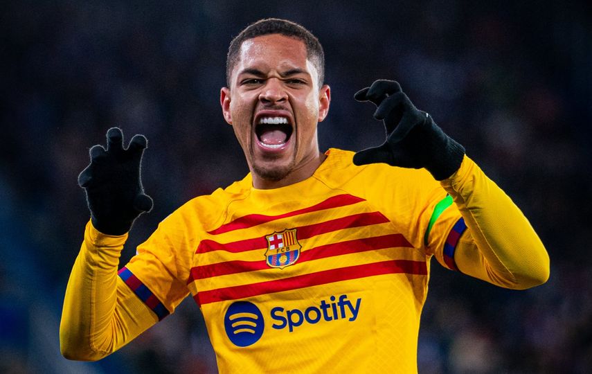 FC Barcelona gana con nuevo gol de Vitor Roque