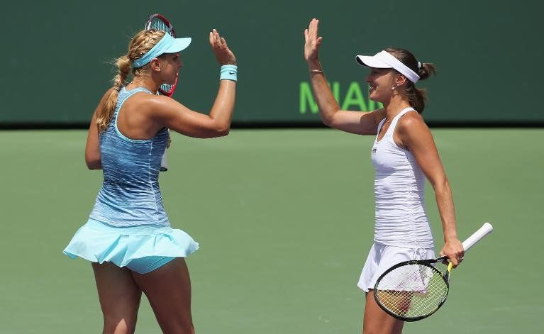 La dupla Hingis/Lisicki gana el torneo de Miami en dobles femenino