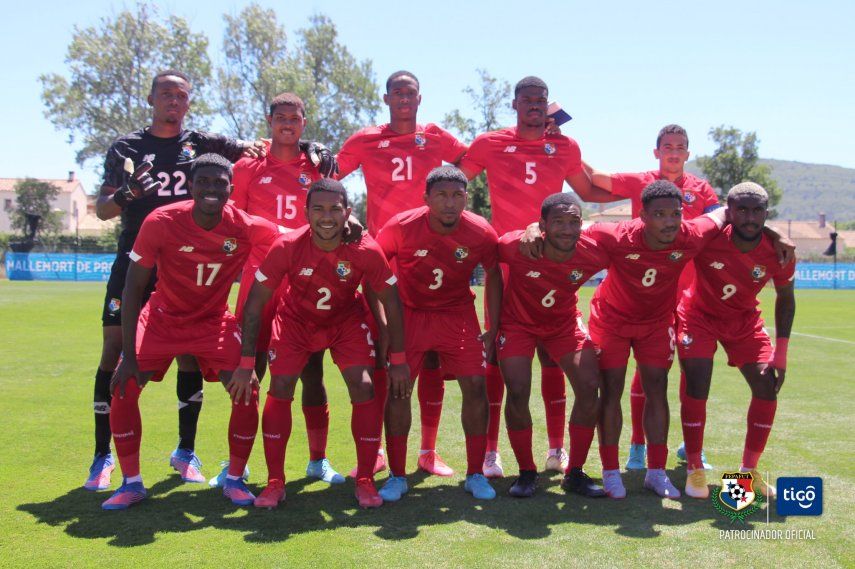 Este es el equipo titular de Panamá Sub-21 con el que venció por 4-1 a Comoros en el Torneo Maurice Revello.&nbsp;