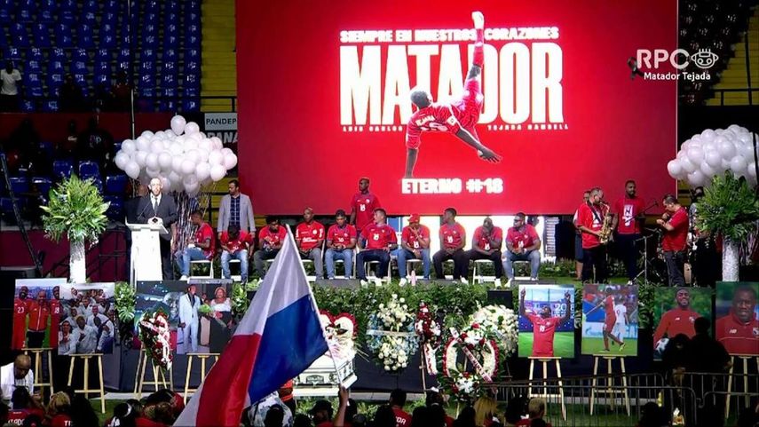 Luis Matador Tejada y un emotivo último adiós después de ceremonia religiosa