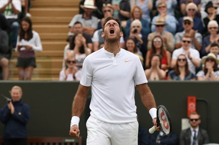 Del Potro se cita con Nadal en los cuartos de Wimbledon