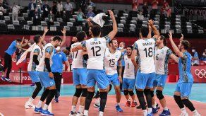Tokio 2020: Argentina celebra su clasificación a la semifinal de voleibol