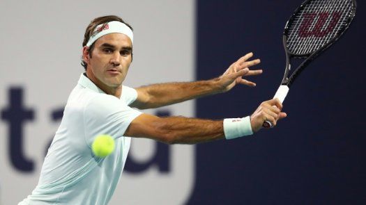 Federer a semifinales de Miami al vencer a Anderson