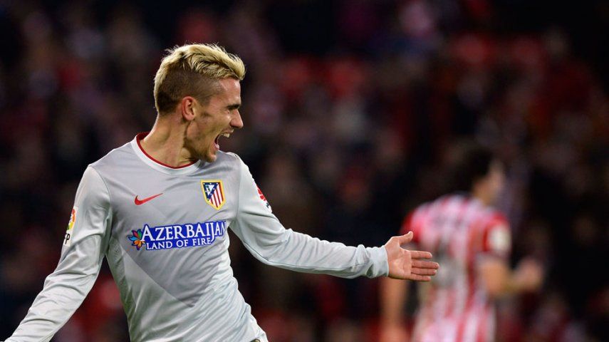 El Atlético remonta con triplete de Griezmann