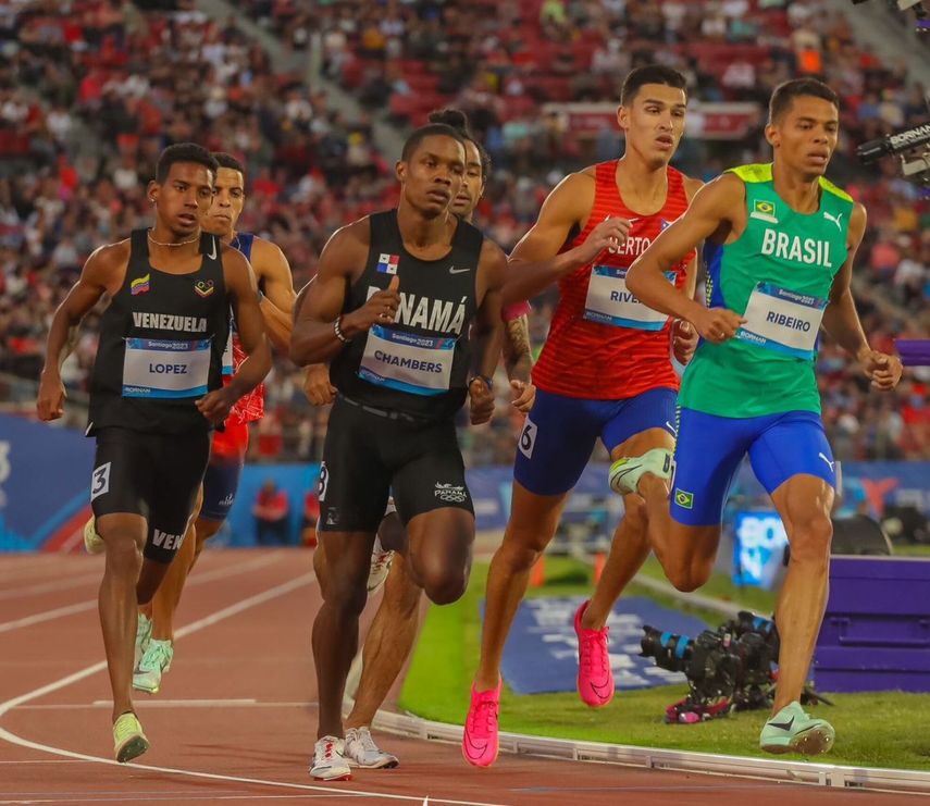 Juegos Panamericanos 2023: Chamar Chambers. Foto Comité Olímpico de Panamá