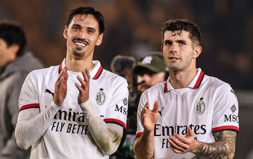 El AC Milan firma una remontada ante Lecce