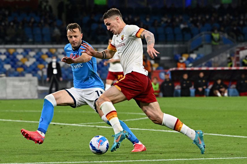 Serie A: El Napoli empató con la Roma en el Estadio Diego Maradona&nbsp;