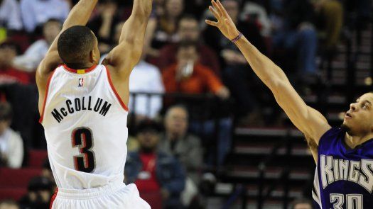 Crabbe anota 21 y Blazers vencen a Kings