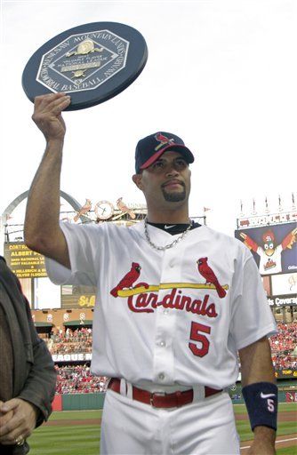 MLB: Cardenales 5, Mets 3; Pujols recibe premio